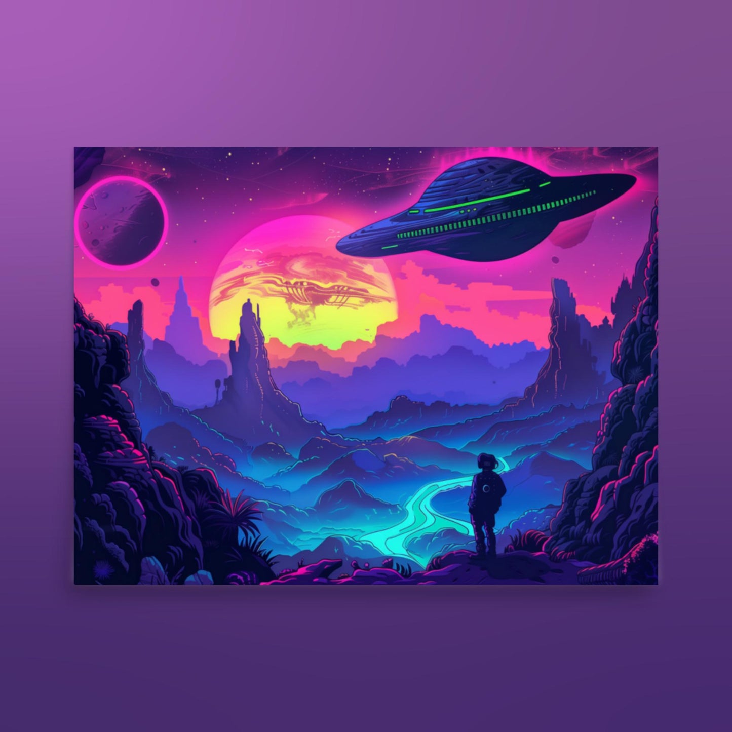 Alien World Poster