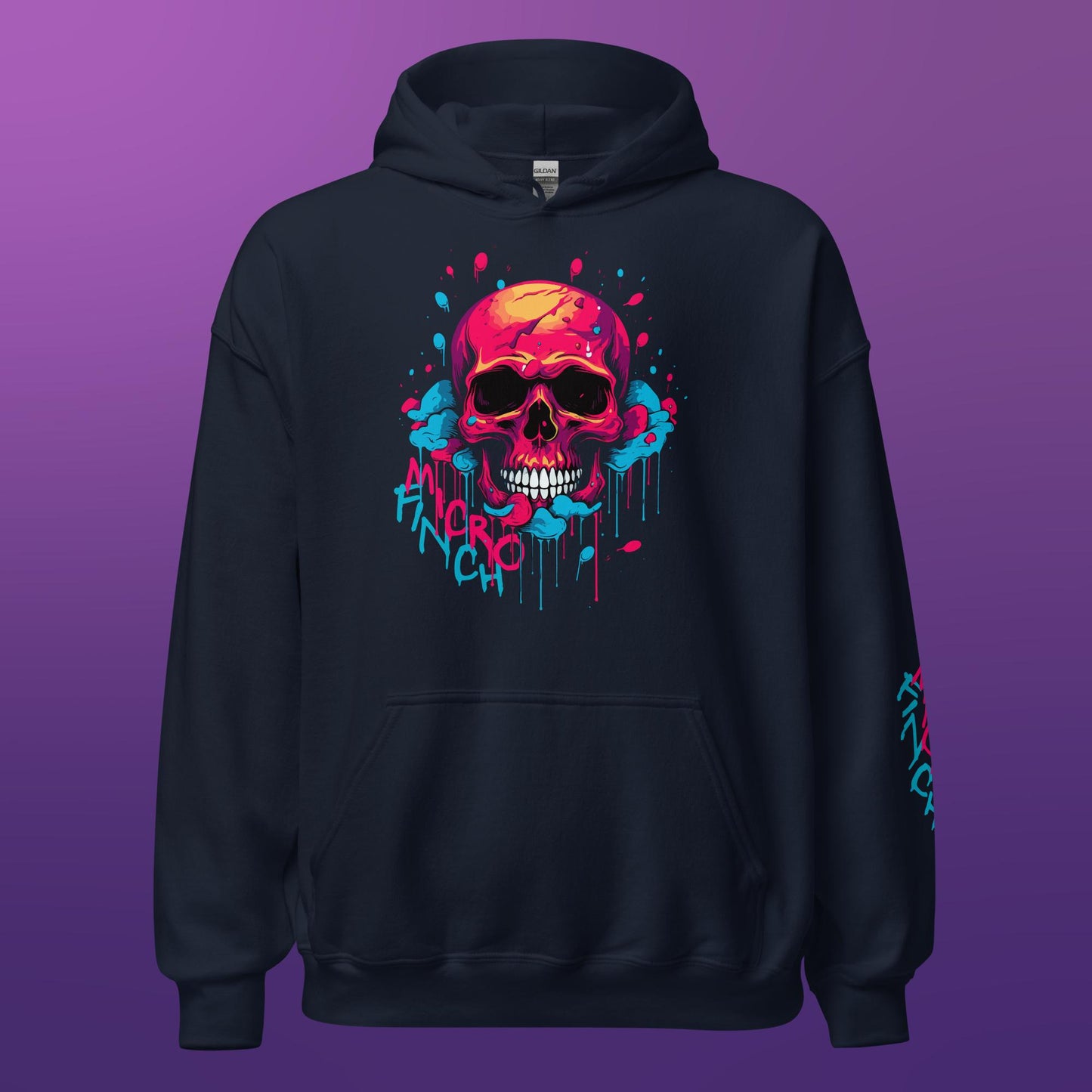 Melting Skull Hoodie